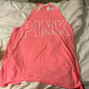 Pink tank top size small